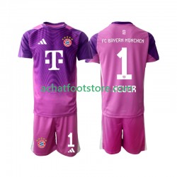 Maillot Bayern Munich Manuel Neuer 1 Gardien 4ème Tenue pour Enfant 2025-2026 Manche Courte