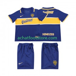 Maillot CA Boca Juniors Rétro Domicile Tenue pour Enfant 1996 2004 Manche Courte