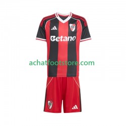 Maillot CA River Plate Extérieur Tenue pour Enfant 2025-2026 Manche Courte Maillot CA River Plate Extérieur Tenue pour Enfant 2025-2026 Manche Courte