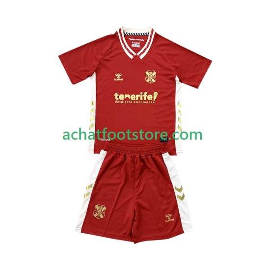 Maillot CD Tenerife Extérieur Tenue pour Enfant 2025-2026 Manche Courte