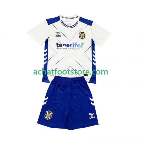 Maillot CD Tenerife Domicile Tenue pour Enfant 2025-2026 Manche Courte