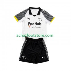 Maillot Derby County Domicile Tenue pour Enfant 2025-2026 Manche Courte