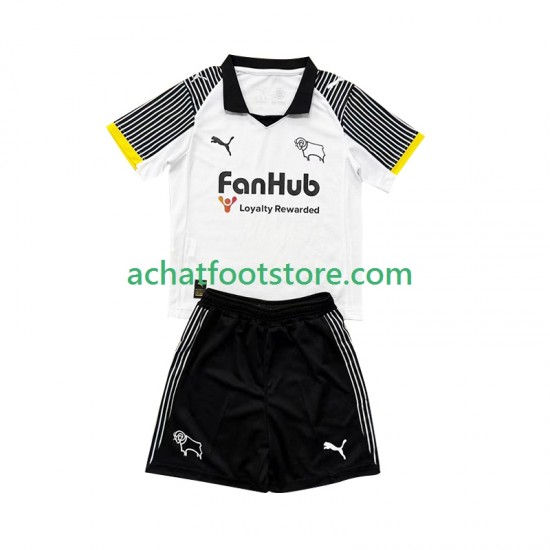 Maillot Derby County Domicile Tenue pour Enfant 2025-2026 Manche Courte
