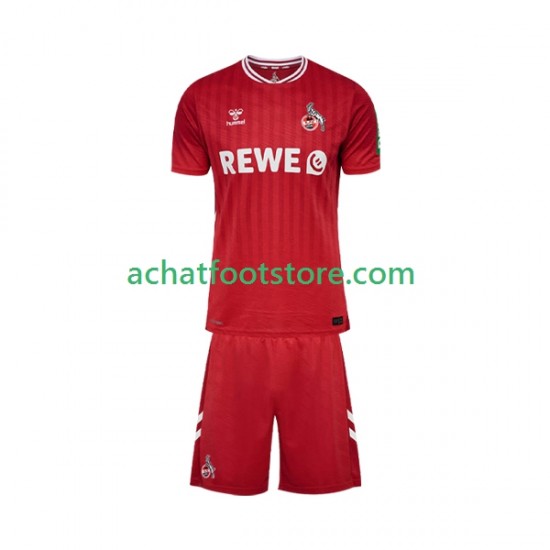Maillot FC Cologne Extérieur Tenue pour Enfant 2025-2026 Manche Courte