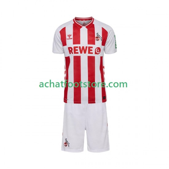 Maillot FC Cologne Domicile Tenue pour Enfant 2025-2026 Manche Courte
