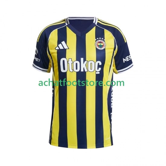Maillot Fenerbahce Domicile Tenue pour Homme 2025-2026 Manche Courte