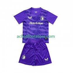 Maillot Feyenoord Rotterdam Gardien 3ème Tenue pour Enfant 2025-2026 Manche Courte