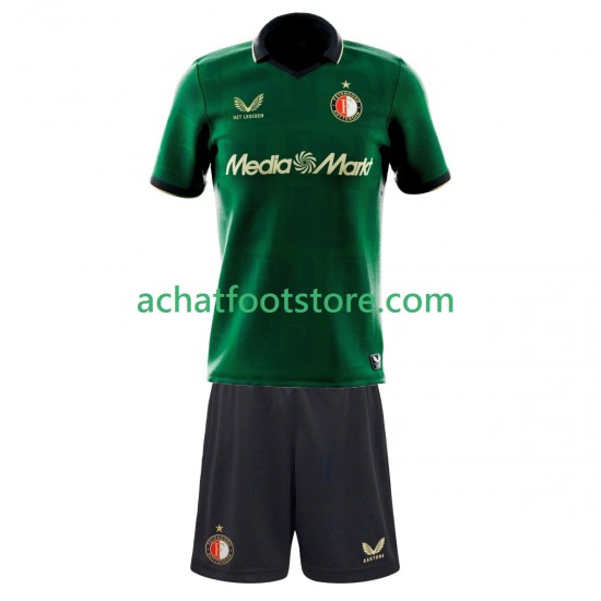 Maillot Feyenoord Rotterdam 4ème Tenue pour Enfant 2025-2026 Manche Courte
