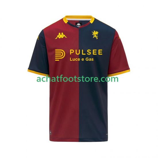 Maillot Genoa Domicile Tenue pour Homme 2025-2026 Manche Courte