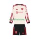 Maillot Liverpool Extérieur Tenue pour Enfant 2025-2026 Manche Longue