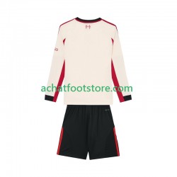 Maillot Liverpool Extérieur Tenue pour Enfant 2025-2026 Manche Longue