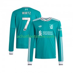 Maillot Liverpool Florian Wirtz 7 3ème Tenue pour Homme 2025-2026 Manche Longue Maillot Liverpool Florian Wirtz 7 3ème Tenue pour Homme 2025-2026 Manche Longue