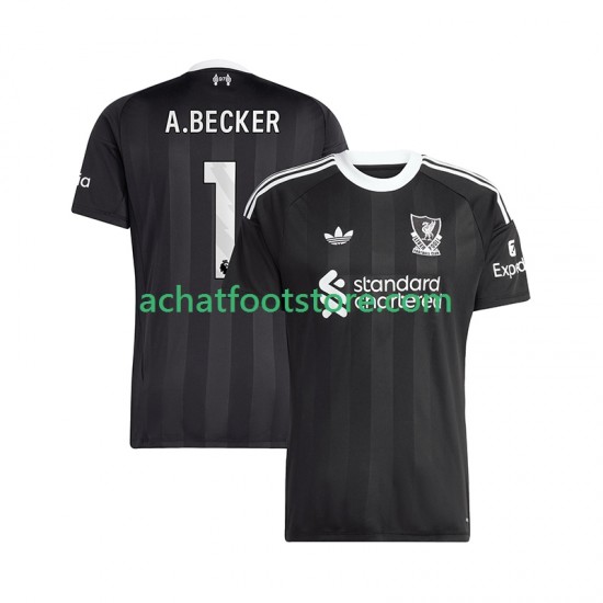 Maillot Liverpool Alisson Becker 1 Gardien 4ème Tenue pour Homme 2025-2026 Manche Courte