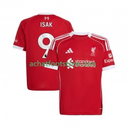 Maillot Liverpool ISAK 9 Domicile Tenue pour Homme 2025-2026 Manche Courte
