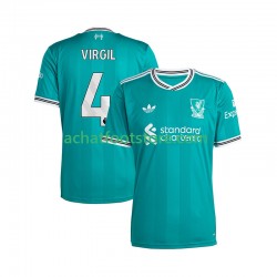 Maillot Liverpool Virgil van Dijk 4 3ème Tenue pour Homme 2025-2026 Manche Courte