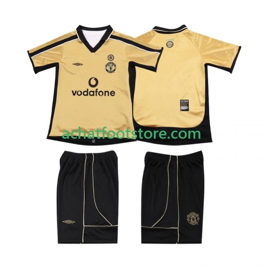 Manchester United Anniversary Football Shirt 3ème Tenue pour Enfant 2011 2010 Manche Courte