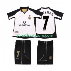 Manchester United BECKHAM 7 Anniversary Football Shirt Extérieur Tenue pour Enfant 2011 2010 Manche Courte