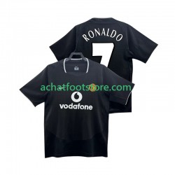 Maillot Manchester United RONALDO 7 Rétro Extérieur Tenue pour Homme 2010 1999 Manche Courte