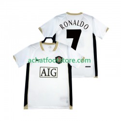 Maillot Manchester United RONALDO 7 Rétro Extérieur Tenue pour Homme 2006-2007 Manche Courte