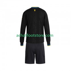 Maillot Manchester United 3ème Tenue pour Enfant 2025-2026 Manche Longue