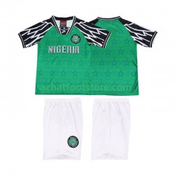 Maillot Nigeria Rétro Domicile Tenue pour Enfant 1995 Manche Courte