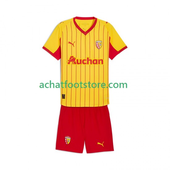 Maillot RC Lens Domicile Tenue pour Enfant 2025-2026 Manche Courte