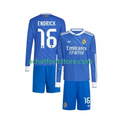 Maillot Real Madrid Endrick 16 3ème Tenue pour Enfant 2025-2026 Manche Longue