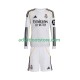 Maillot Real Madrid Domicile Tenue pour Enfant 2025-2026 Manche Longue