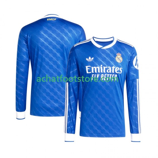 Maillot Real Madrid 3ème Tenue pour Homme 2025-2026 Manche Longue