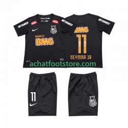 Maillot Santos FC NEYMAR JR 11 Classic Rétro Extérieur Tenue pour Enfant 2012 2013 Manche Courte