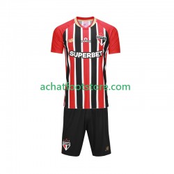 Maillot São Paulo Extérieur Tenue pour Enfant 2025-2026 Manche Courte