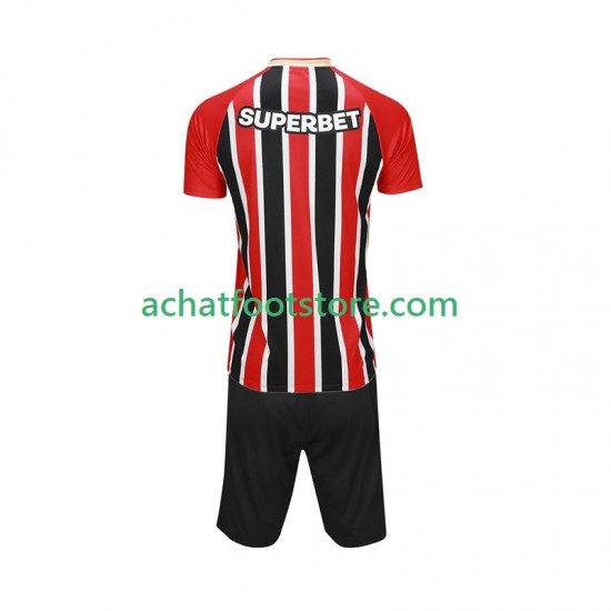 Maillot São Paulo Extérieur Tenue pour Enfant 2025-2026 Manche Courte