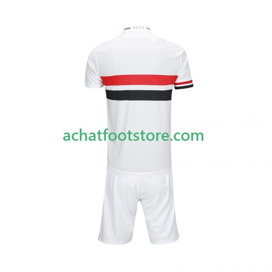 Maillot São Paulo Domicile Tenue pour Enfant 2025-2026 Manche Courte