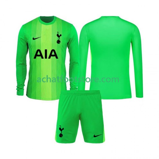 Maillot Tottenham Hotspur Gardien Domicile Tenue pour Enfant 2025-2026 Manche Longue