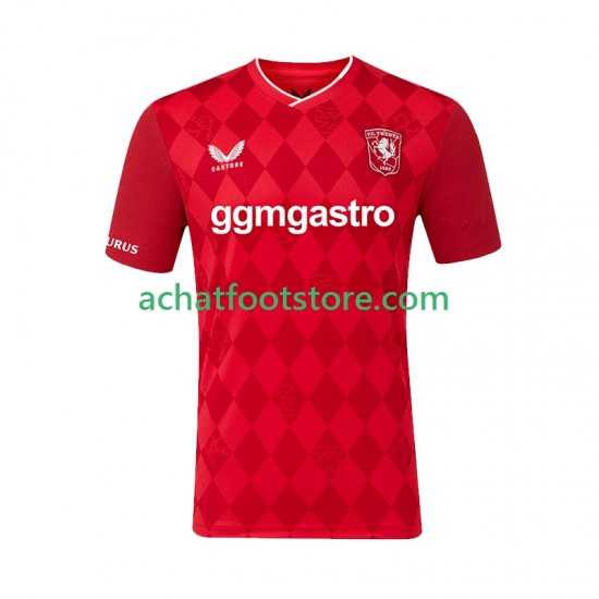 Maillot Twente Domicile Tenue pour Homme 2025-2026 Manche Courte
