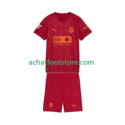 Maillot Valence CF Extérieur Tenue pour Enfant 2025-2026 Manche Courte