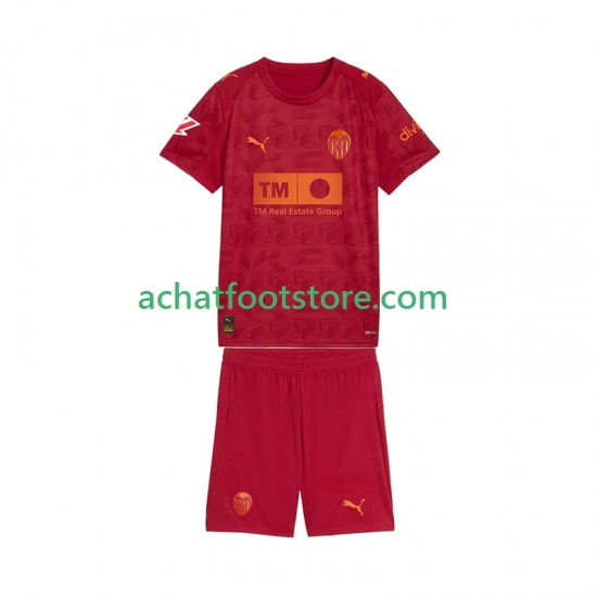Maillot Valence CF Extérieur Tenue pour Enfant 2025-2026 Manche Courte