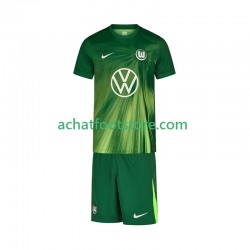 Maillot VfL Wolfsburg Domicile Tenue pour Enfant 2025-2026 Manche Courte