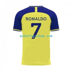 Maillot Al-Nassr Ronaldo 7 Domicile Tenue pour Homme 2022-2023 Manche Courte