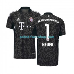 Maillot Bayern Munich Manuel Neuer 1 Gardien Extérieur Tenue pour Homme 2022-2023 Manche Courte Maillot Bayern Munich Manuel Neuer 1 Gardien Extérieur Tenue pour Homme 2022-2023 Manche Courte