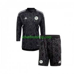 Maillot Algérie Gardien Domicile Tenue pour Enfant 2022 Manche Longue