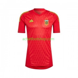 Maillot Argentine Gardien Extérieur Tenue pour Homme Coupe du Monde 2022 Manche Courte