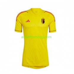 Maillot Belgique Gardien Extérieur Tenue pour Homme Coupe du Monde 2022 Manche Courte Maillot Belgique Gardien Extérieur Tenue pour Homme Coupe du Monde 2022 Manche Courte