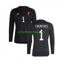Maillot Belgique Courtois 1 Gardien Extérieur Tenue pour Homme 2022 Manche Longue Maillot Belgique Courtois 1 Gardien Extérieur Tenue pour Homme 2022 Manche Longue