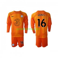 Maillot Chelsea Edouard Mendy 16 Gardien Domicile Tenue pour Enfant 2022-2023 Manche Longue