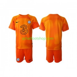 Maillot Chelsea Gardien Domicile Tenue pour Enfant 2022-2023 Manche Courte Maillot Chelsea Gardien Domicile Tenue pour Enfant 2022-2023 Manche Courte
