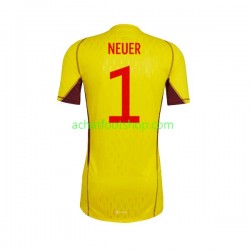 Maillot Allemagne Manuel Neuer 1 Gardien Extérieur Tenue pour Homme Coupe du Monde 2022 Manche Courte Maillot Allemagne Manuel Neuer 1 Gardien Extérieur Tenue pour Homme Coupe du Monde 2022 Manche Courte