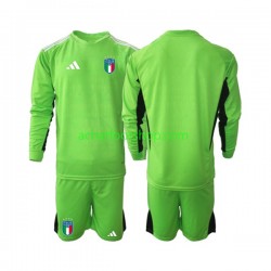 Maillot Italie Gardien Domicile Tenue pour Enfant 2023 Manche Longue Maillot Italie Gardien Domicile Tenue pour Enfant 2023 Manche Longue