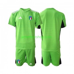 Maillot Italie Gardien Domicile Tenue pour Enfant 2023 Manche Courte Maillot Italie Gardien Domicile Tenue pour Enfant 2023 Manche Courte