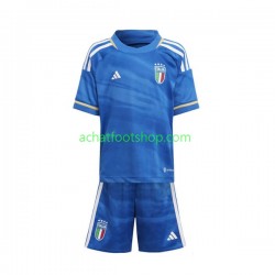 Maillot Italie Domicile Tenue pour Enfant 2023 Manche Courte Maillot Italie Domicile Tenue pour Enfant 2023 Manche Courte